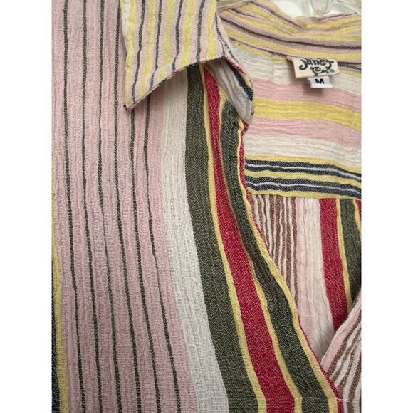 Ivy Jane Women's M Popover Tunic Top Blouse Boho Peasant Retro 70s Look - Picture 8 of 12